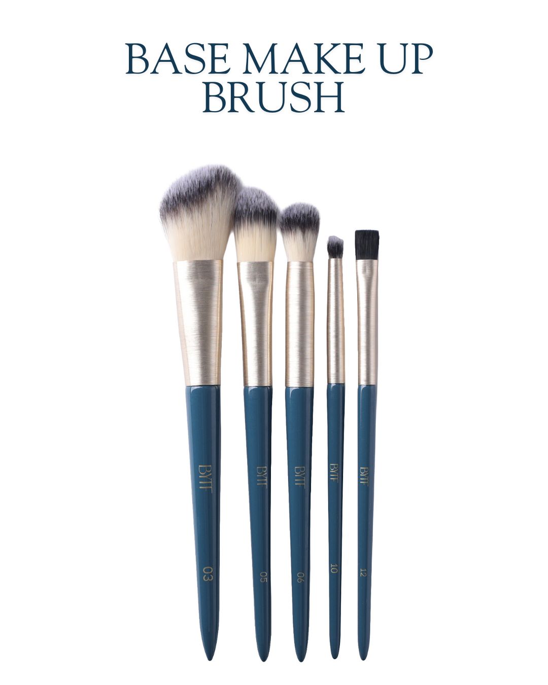 BASE MAKE UP BRUSH／POINT MAKE UP BRUSH – BYTF